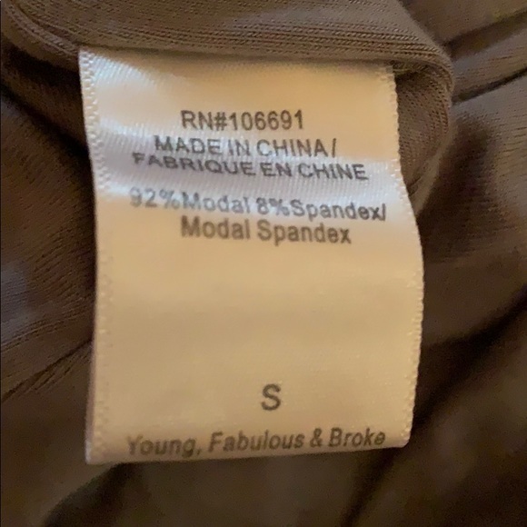 Young Fabulous & Broke Hara Dress NWOT Black ombré - Picture 6 of 9